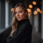 Shannon's portrait. Head to waist in long sleeve shirt.